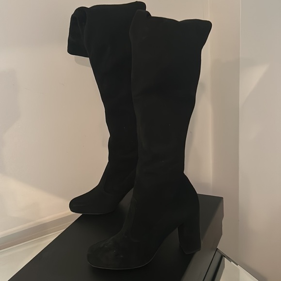 Saint Laurent over the knee boot - Picture 2 of 4
